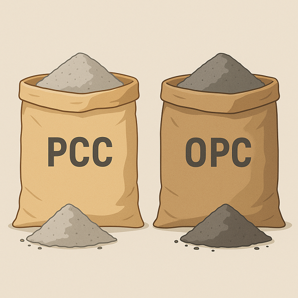 Perbedaan Semen PCC dengan Semen OPC